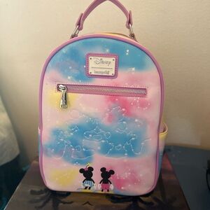 Loungefly Kids Backpack - Pink and Blue